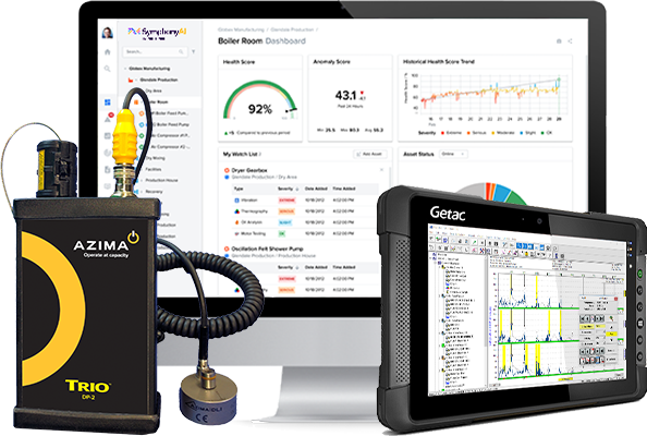 Fluke and Azima DLI tools